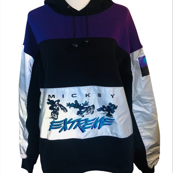 Mickey Mouse Disney Extreme Hoodie NWT by Mickey Inc. *RARE* - Picture 1 of 15